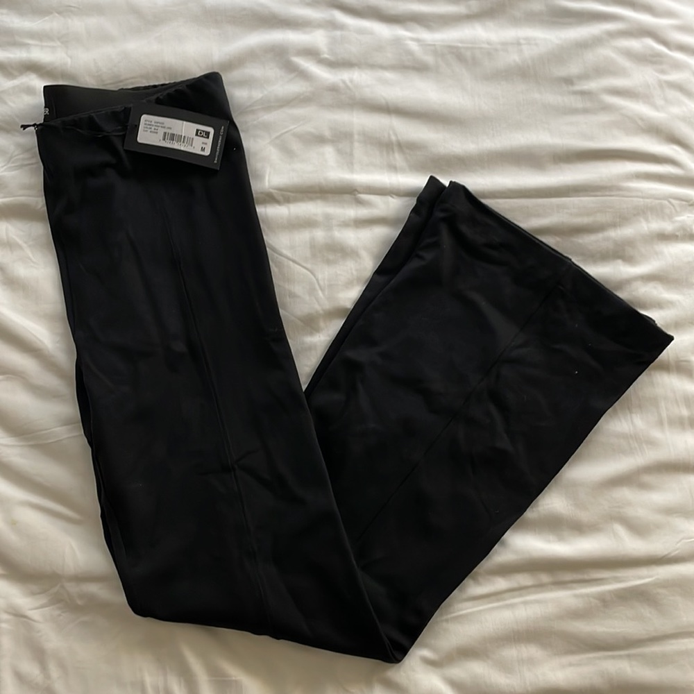 Black Flare Pants